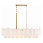 Crystorama Addis Linear Chandelier Gold