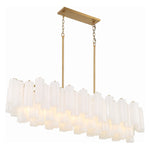 Crystorama Addis Linear Chandelier Gold