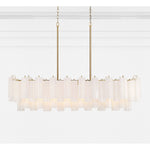 Crystorama Addis Linear Chandelier Gold