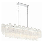 Crystorama Addis Linear Chandelier Polished Chrome