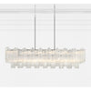 Crystorama Addis Linear Chandelier Polished Chrome