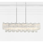 Crystorama Addis Linear Chandelier Polished Chrome