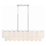 Crystorama Addis Linear Chandelier Polished Chrome