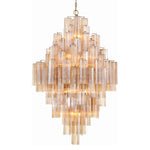 Crystorama Addis Chandelier Gold