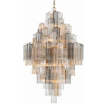 Crystorama Addis Chandelier Gold