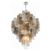 Crystorama Addis Chandelier Polished Chrome