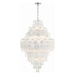 Crystorama Addis Chandelier Polished Chrome