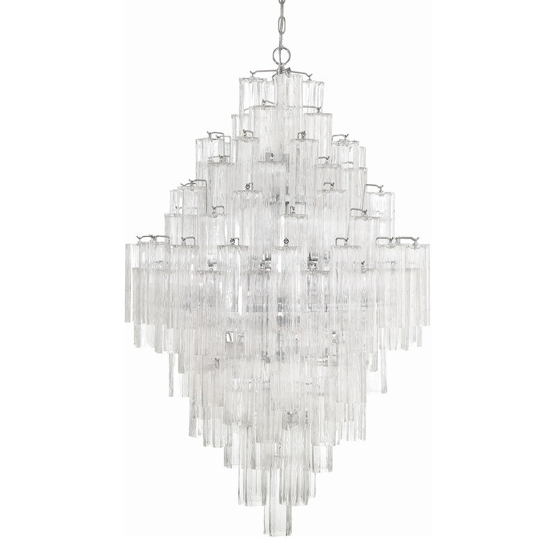 Crystorama Addis Chandelier Polished Chrome