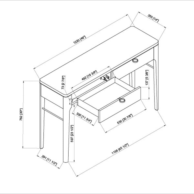 Anello Console Table