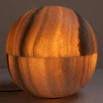 Noir Onyx Globe Table Lamp