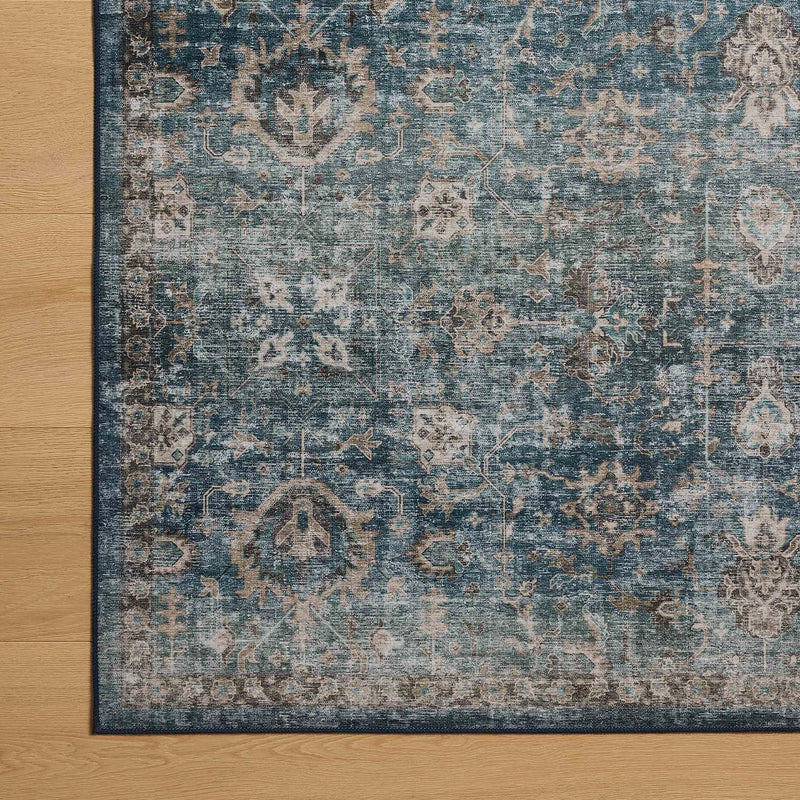 Loloi Anniston Lagoon/Natural Washable Rug