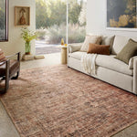 Loloi Anniston Clay/Charcoal Washable Rug