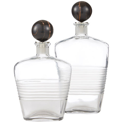 Arteriors Eaves Decanter Set of 2