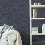 Mitchell Black Arbor Star Large Wallpaper