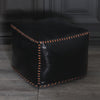 Peninsula Home Square Stitched Ottoman