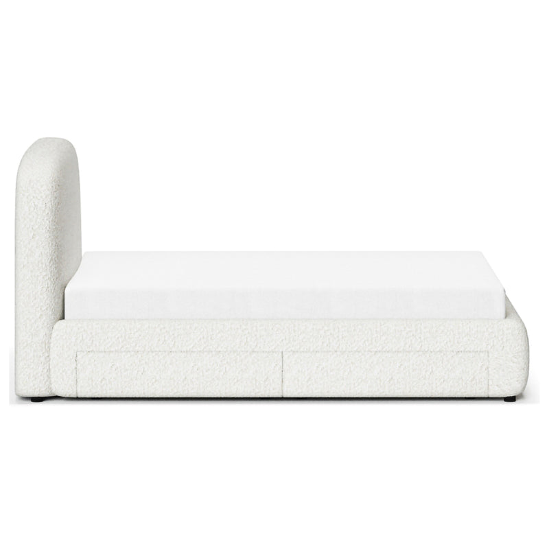 Union Home Cumulus Boucle Queen Storage Bed