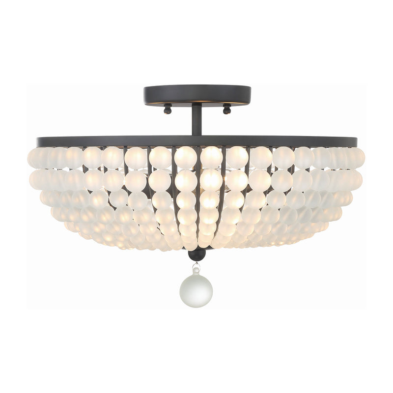 Crystorama Bella Semi Flush Ceiling Mount