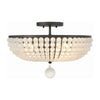 Crystorama Bella Semi Flush Ceiling Mount