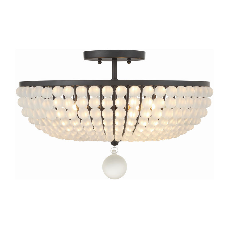 Crystorama Bella Semi Flush Ceiling Mount