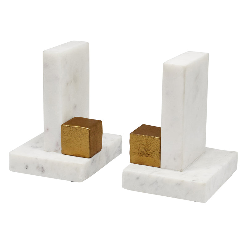 Worlds Away Blocks Bookend Set