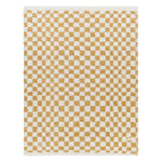 Livabliss Birmingham Checker Shag Machine Woven Rug