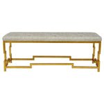 Gold Long Bench