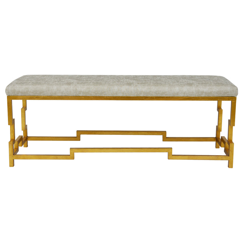 Gold Long Bench