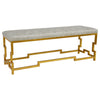 Gold Long Bench