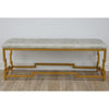 Gold Long Bench