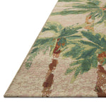 Loloi Botanical Clay/Green Power Loomed Rug