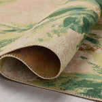 Loloi Botanical Clay/Green Power Loomed Rug