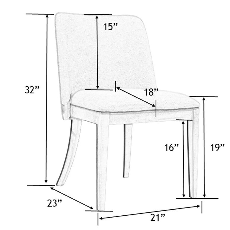 Brooke Dining Chair Set of 2