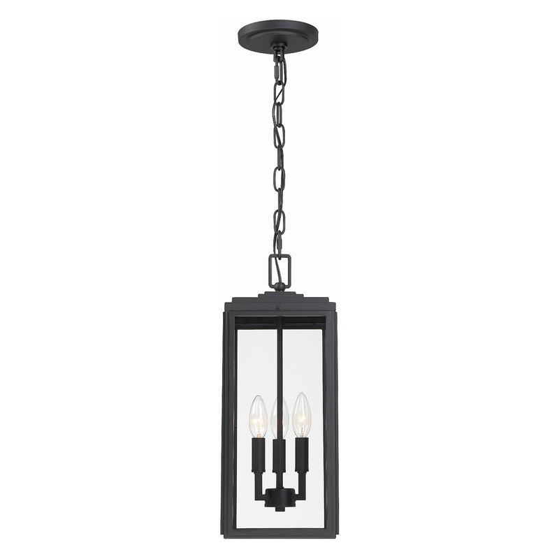 Crystorama Byron 3-Light Outdoor Pendant