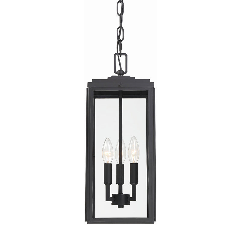 Crystorama Byron 3-Light Outdoor Pendant