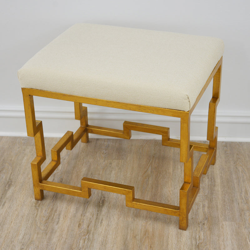 Gold Square Bench