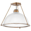 Lauren Liess x Troy Lighting Flint Semi Flush Mount