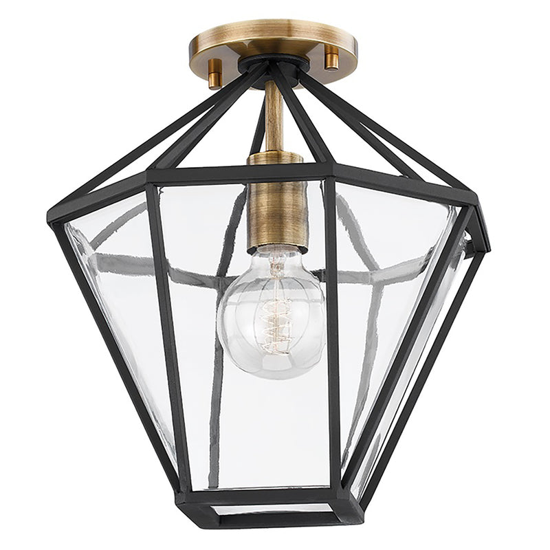 Troy Lighting Moss Semi Flush Mount - Final Sale