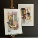 Abstract 3 Framed Artwork Set of 2