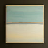 Abstract Coastal Painting Framed Artwork