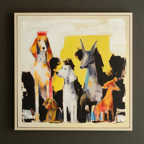 Dogs Framed Artwork