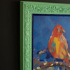 Bird Green and Blue Framed Artwork