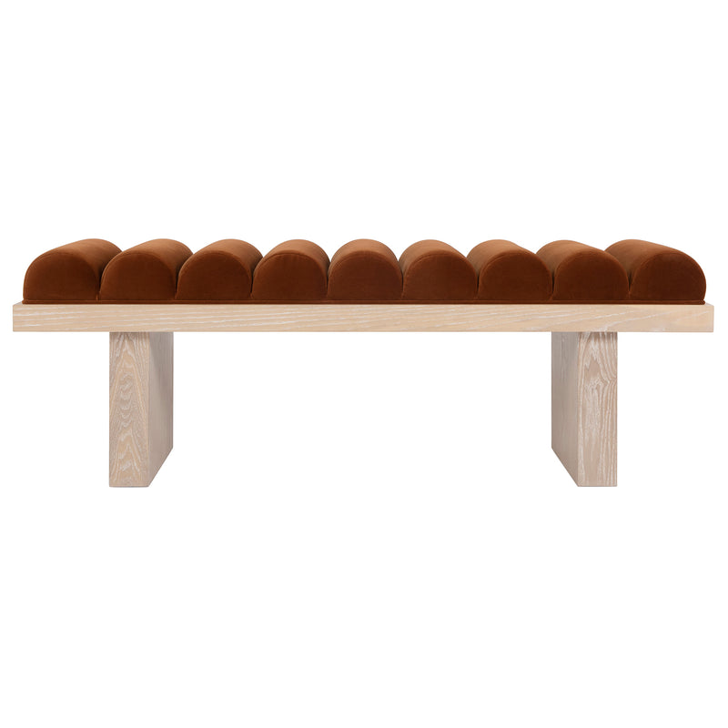 Worlds Away Caspian Bench