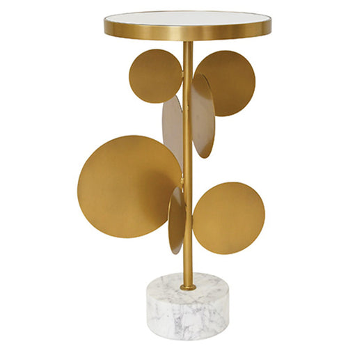 Worlds Away Cassius Side Table