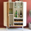 Oval Wine Cabinet