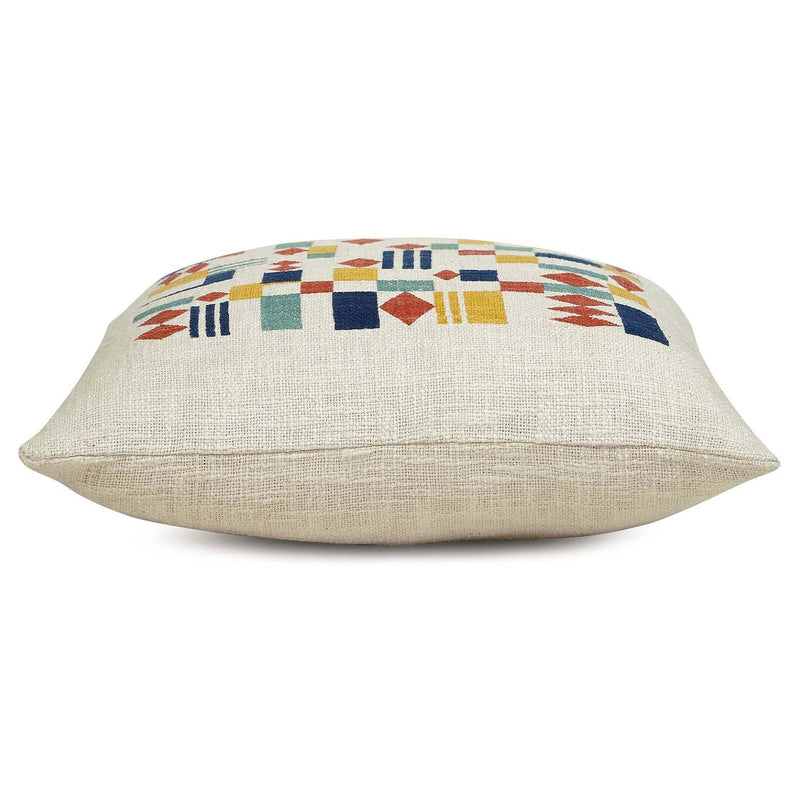 Aakar Tiles Modern Accent Pillow