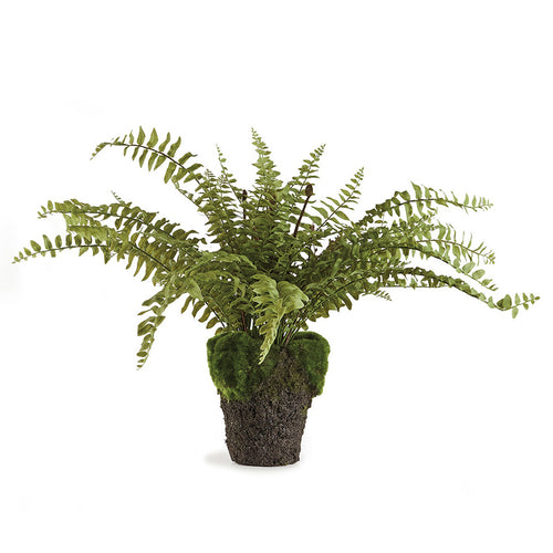 Boston Fern Drop-in Faux Plant