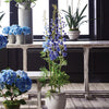 Delphinium Drop-In Faux Plant