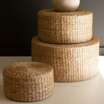 Seagrass Nesting Stool Set of 3