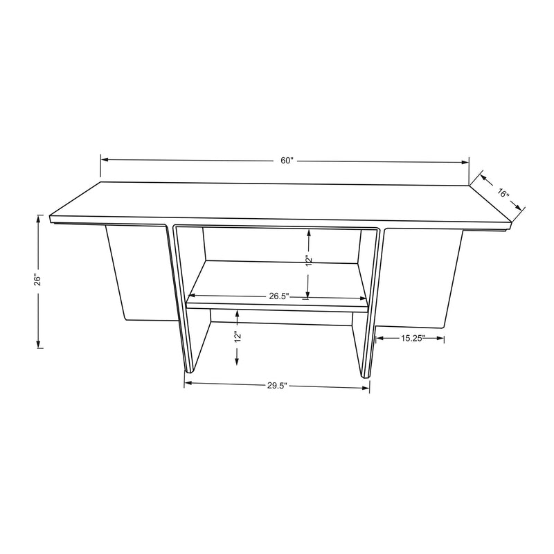 Cascata Console Table