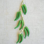 Artificial Green Pepper Set of 12